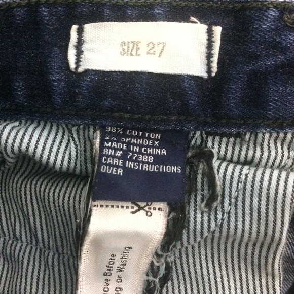 Madewell Skinny Skinny Ankle Blue Jeans F1350 - Picture 7 of 7